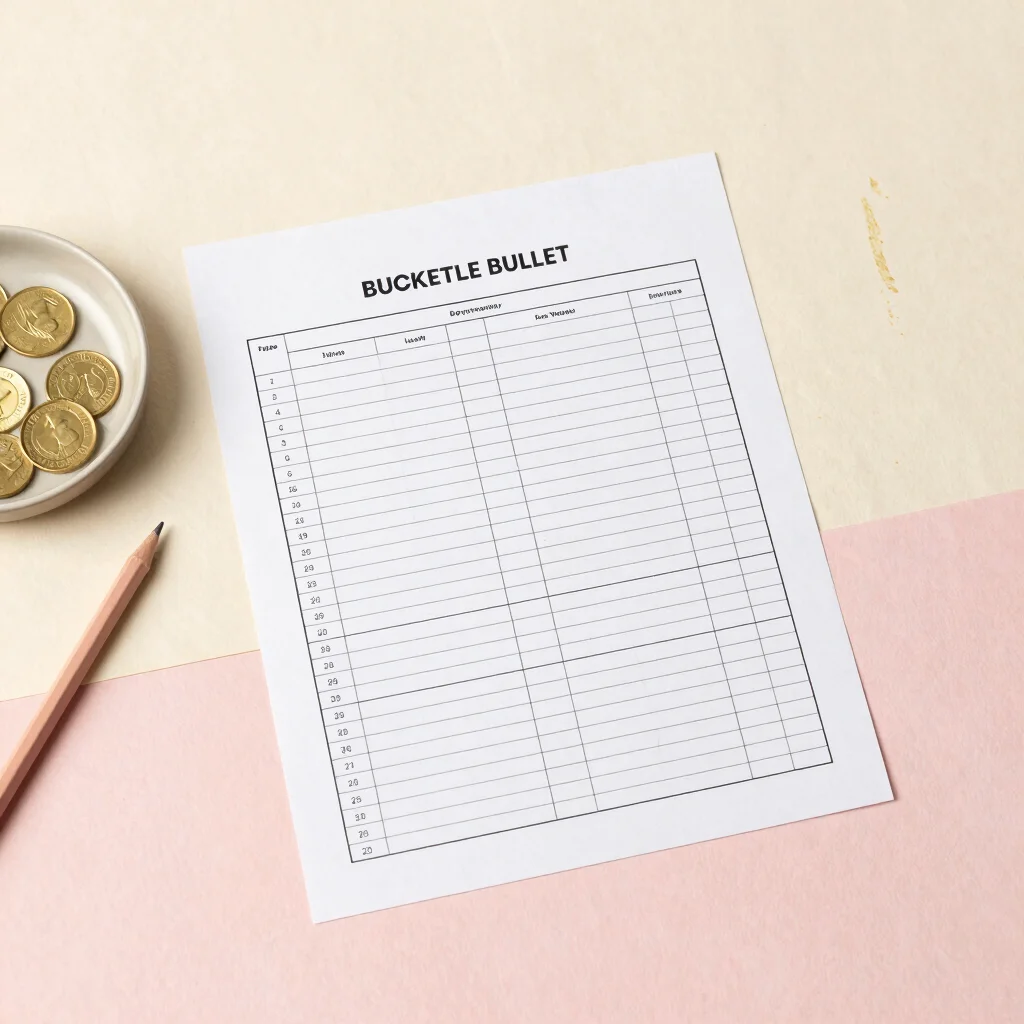 Sparkle & Save Monthly Budget Tracker