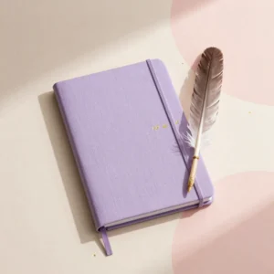 Celestial Thoughts Linen Hardcover Journal